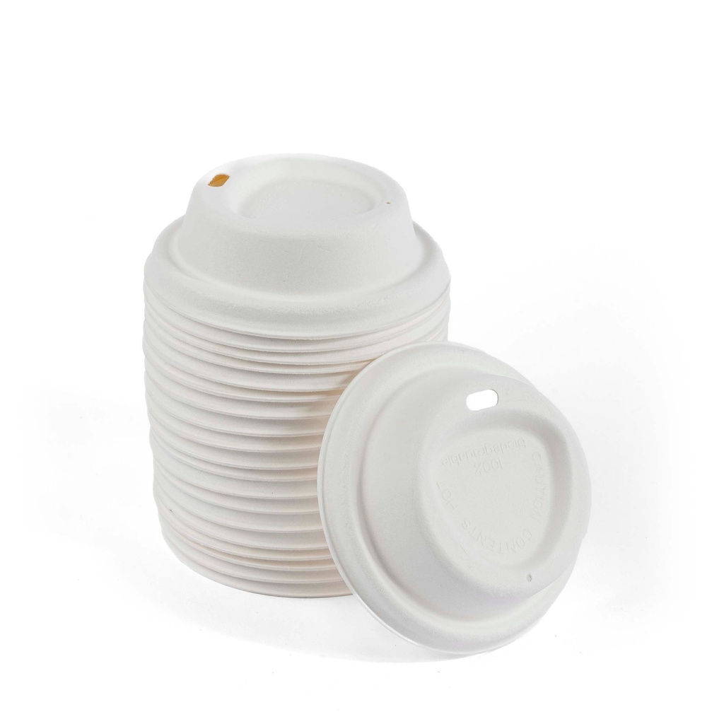 Reed lid for a 90 mm cup