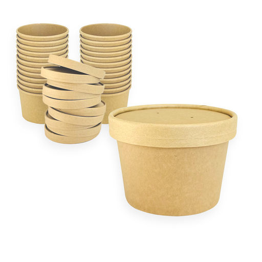 250ml paper cup with 96mm paper lid