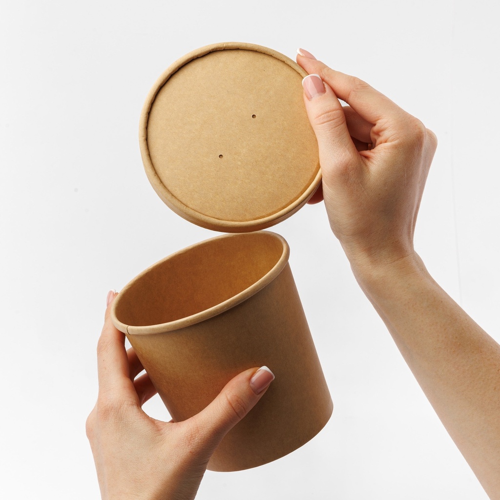 750ml paper cup with 115mm paper lid