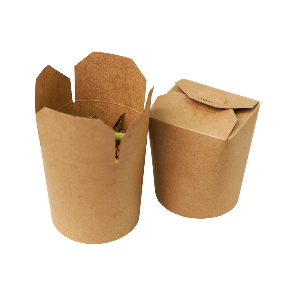 Box na makaron z papieru kraft 750ml