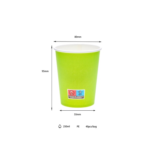 Gobelet carton jetable 250 ml