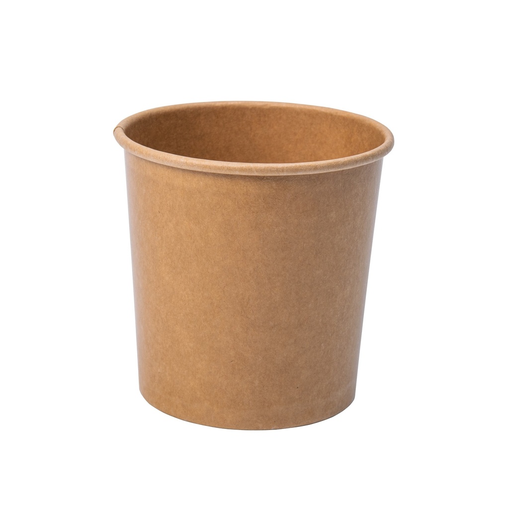 Bol à soupe carton kraft 750 ml