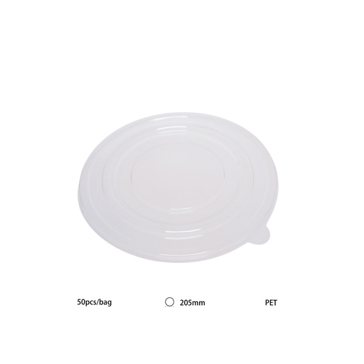 Víčko PET 165 mm pro misku Kraft 1100 ml