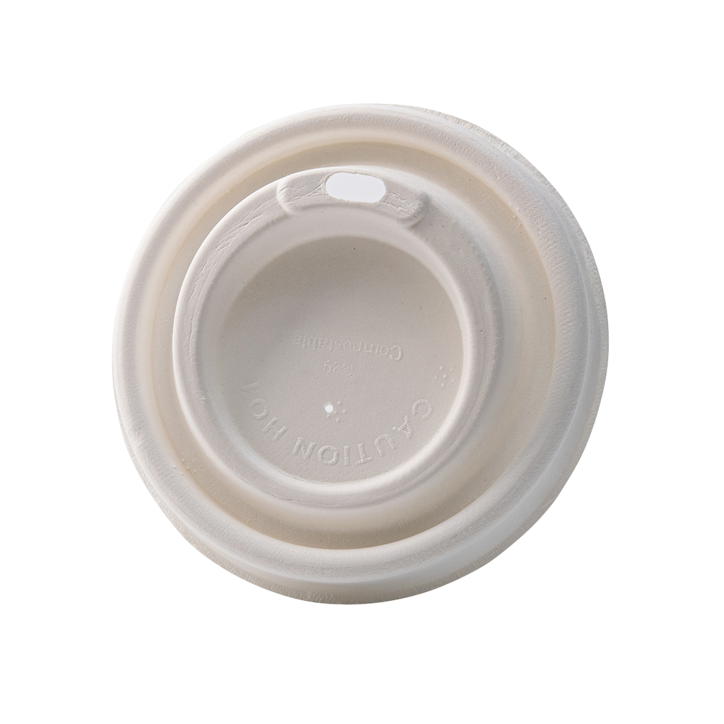 Tapa de caña de azúcar para vaso 90 mm