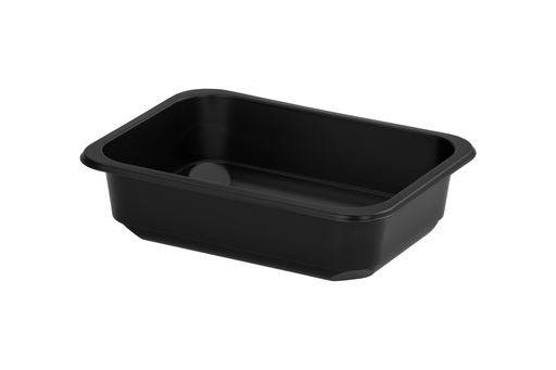 PP Container T-1 187×137×48 mm, black