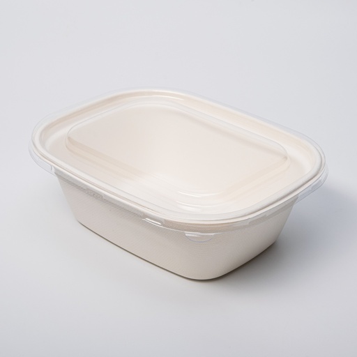 Прямокутна миска 1800 ml з кришкою